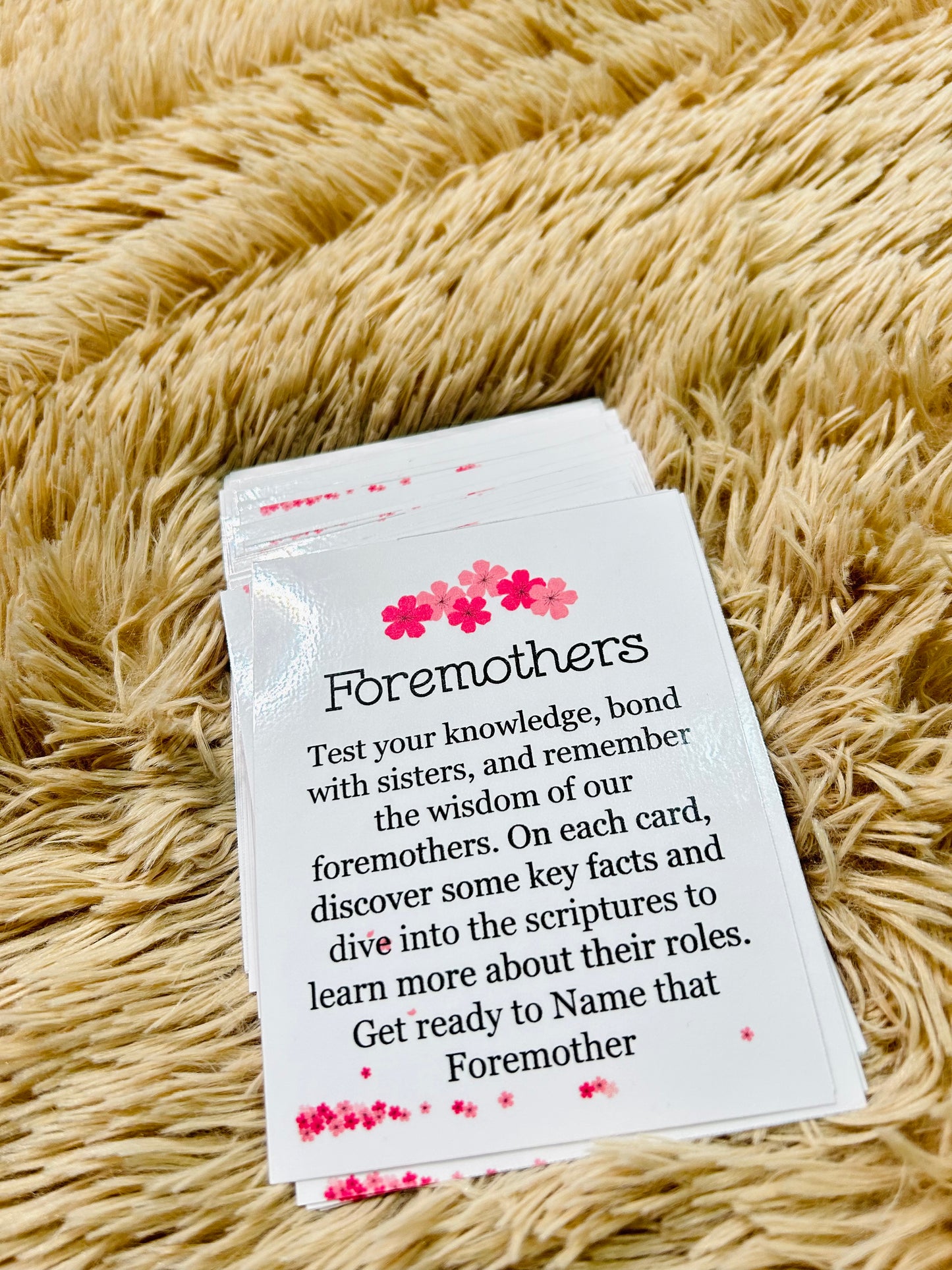 Foremother Flashcards KJV