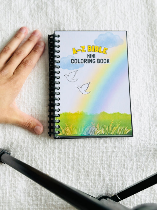 A-Z Bible Mini Coloring Book