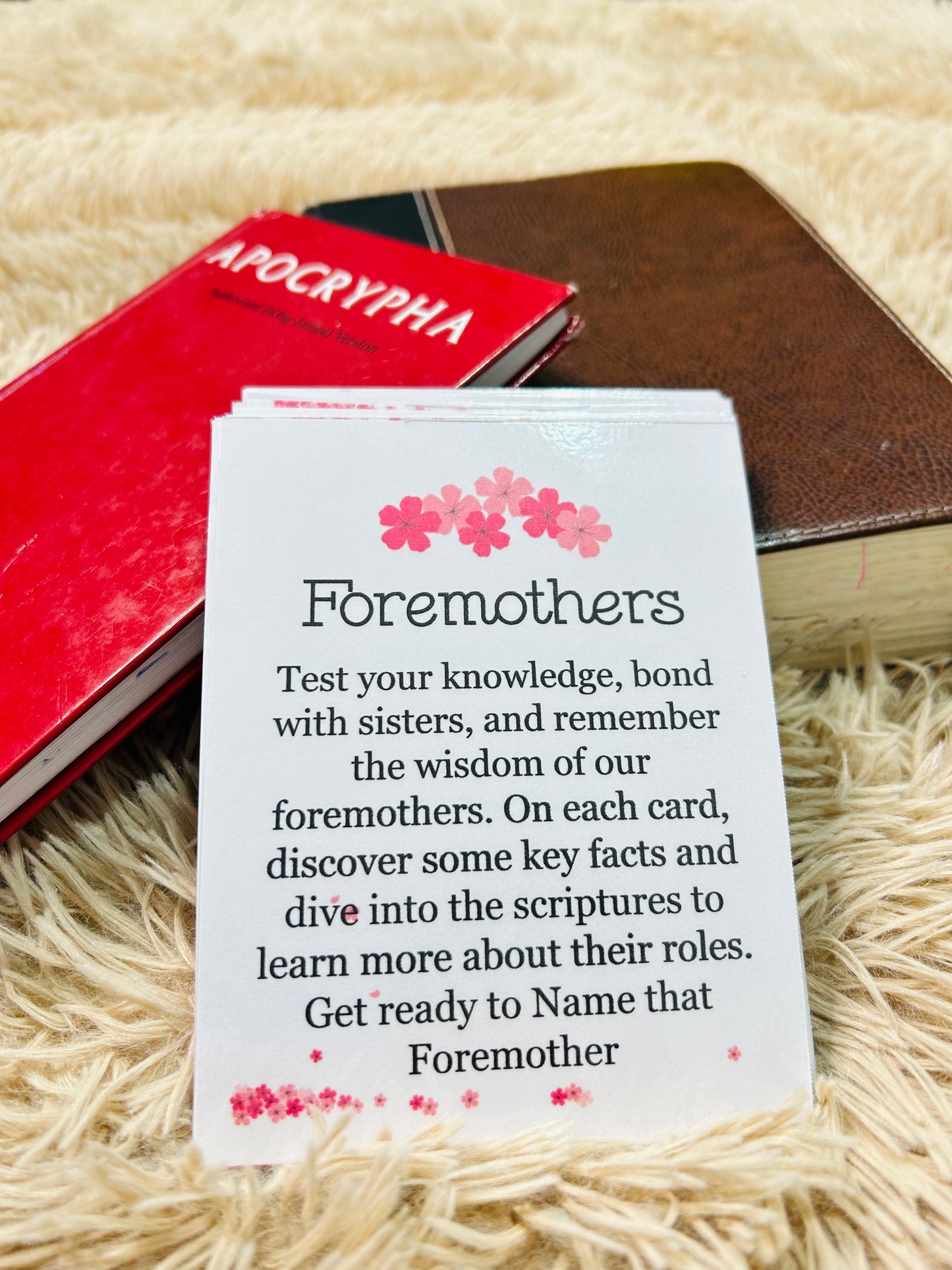 Foremother Flashcards KJV